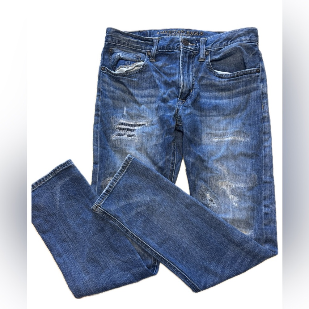 Vintage American Eagle Distressed Jeans